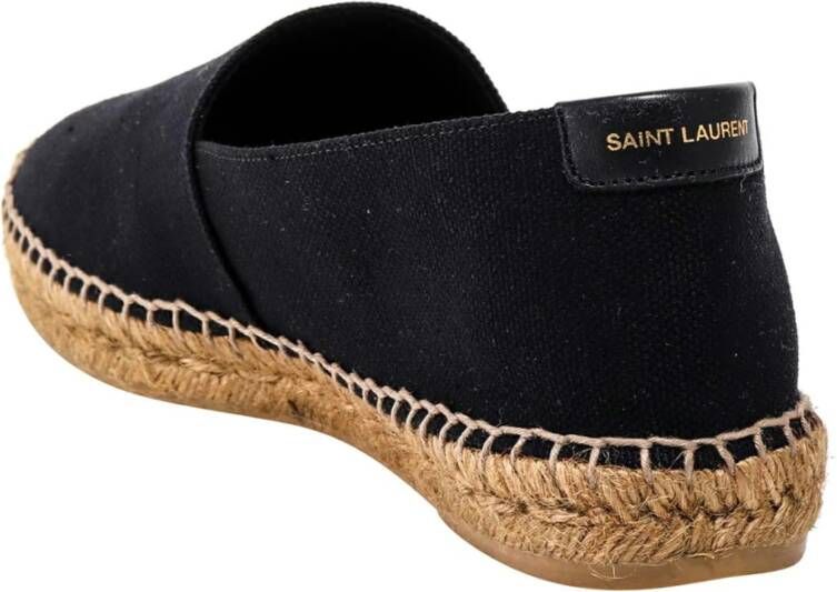 Saint Laurent Espadrilles Black Heren