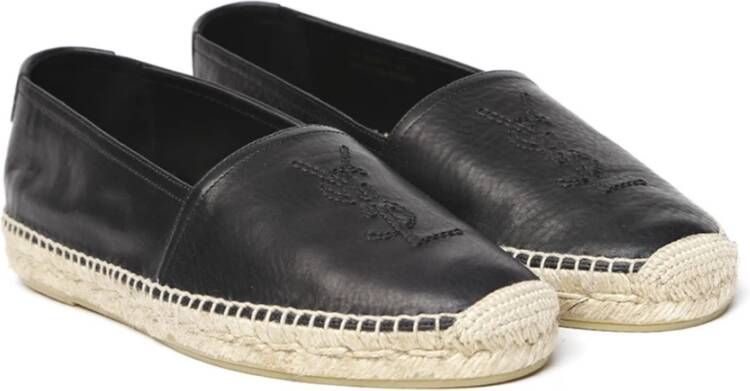 Saint Laurent Espadrilles Black Heren