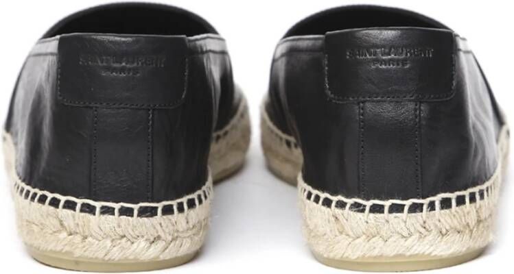 Saint Laurent Espadrilles Black Heren