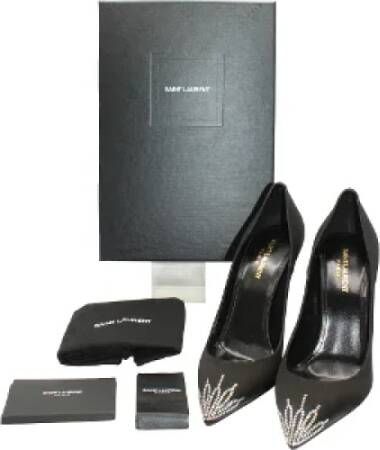 Saint Laurent Fabric heels Black Dames