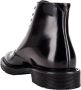 Saint Laurent Geborsteld leren veterschoenen Black Heren - Thumbnail 3