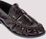 Saint Laurent Gebrand Bruin Loafer Mocassin Brown Dames - Thumbnail 3