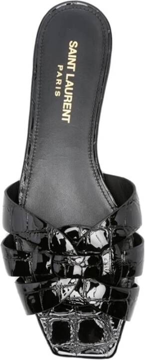 Saint Laurent Gespsandalen Black Dames