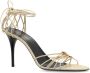 Saint Laurent Hakken sandalen Babylone Beige Dames - Thumbnail 4