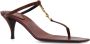 Saint Laurent Hakken Sandalen Cassandra Brown Dames - Thumbnail 4