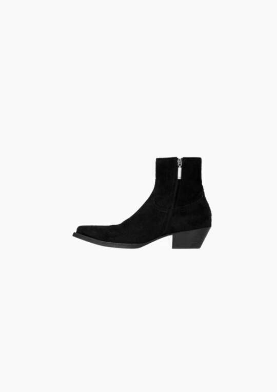 Saint Laurent Heeled Boots Zwart Dames