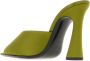 Saint Laurent Heeled Mules Green Dames - Thumbnail 3