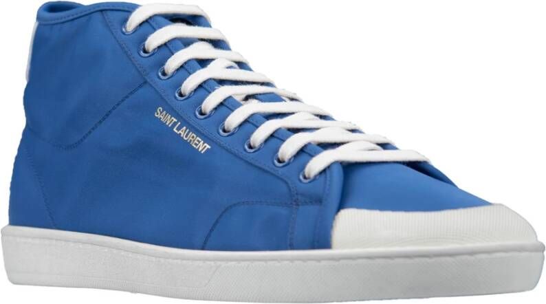 Saint Laurent Heren Veterschoenen Lente-Zomer Collectie Blue Heren