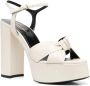 Saint Laurent High Heel Sandals Beige Dames - Thumbnail 2