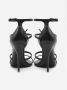 Saint Laurent Stijlvolle hoge hak sandalen Zwart Dames - Thumbnail 3