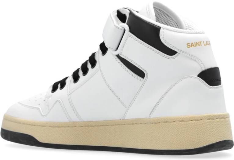 Saint Laurent Hoge sneakers White Dames