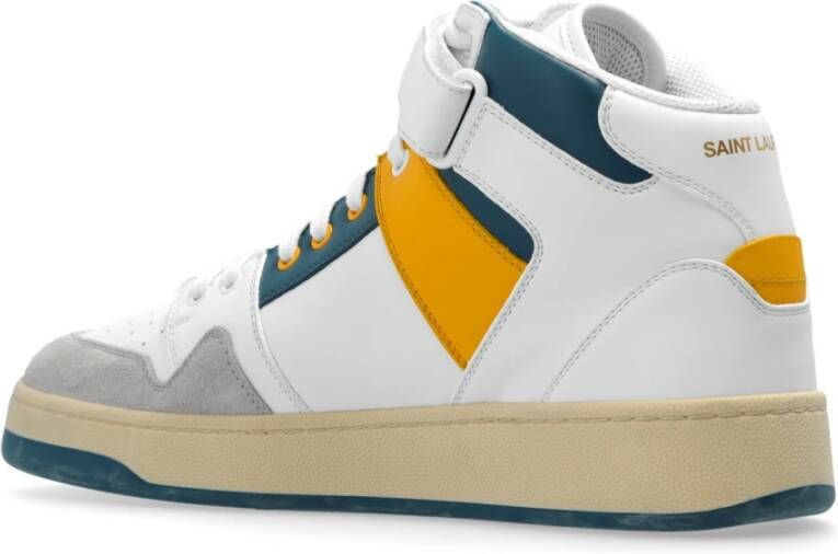 Saint Laurent Hoge sneakers White Heren