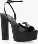 Saint Laurent Jodie platform sandalen Black Dames - Thumbnail 7