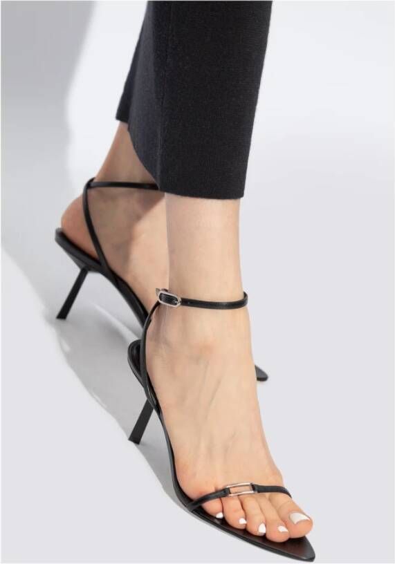 Saint Laurent Kitty Sandalen Black Dames