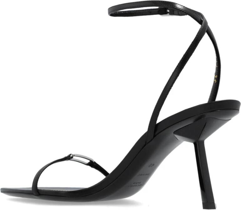 Saint Laurent Kitty Sandalen Black Dames