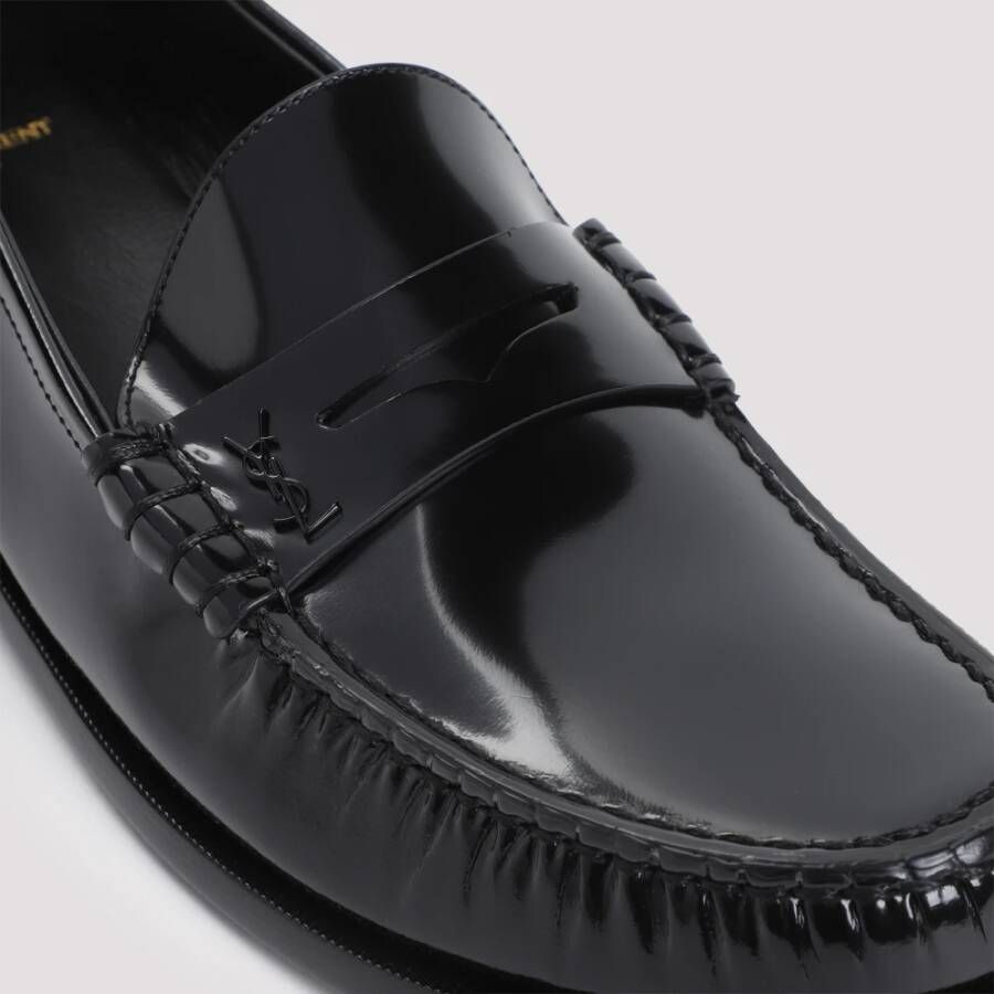 Saint Laurent Klassieke Zwarte Loafer Mocassin Black Heren