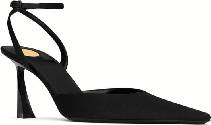 Saint Laurent Klassieke Zwarte Slingback Pumps Black Dames