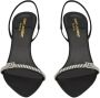 Saint Laurent Stijlvolle Sandalen voor Zomeroutfits Black Dames - Thumbnail 8