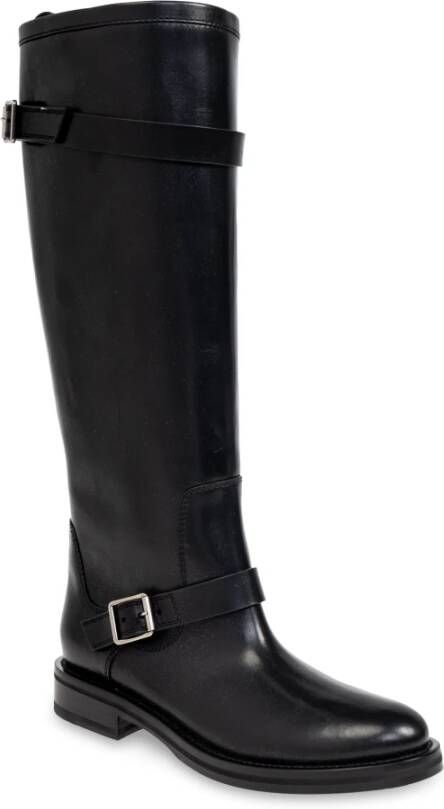 Saint Laurent Laarzen River Black Dames