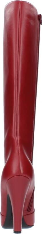 Saint Laurent Laarzen Rood Red Dames