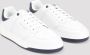 Saint Laurent Witte Sneakers met Goudkleurige Handtekening White Heren - Thumbnail 12