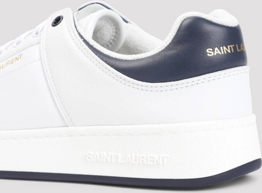 Saint Laurent Lage Sneakers White Heren