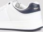 Saint Laurent Witte Sneakers met Goudkleurige Handtekening White Heren - Thumbnail 13