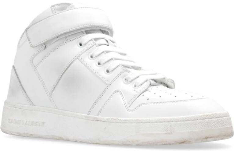 Saint Laurent Lax hoge sneakers White Dames