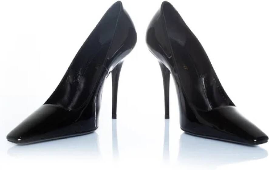 Saint Laurent Leather heels Black Dames