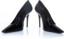 Saint Laurent Leather heels Black Dames - Thumbnail 4