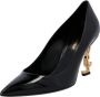 Saint Laurent Leather heels Black Dames - Thumbnail 2