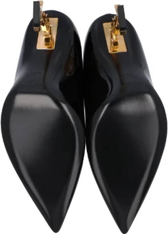 Saint Laurent Leather heels Black Dames