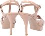 Saint Laurent Leather sandals Beige Dames - Thumbnail 4