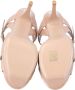 Saint Laurent Leather sandals Beige Dames - Thumbnail 6