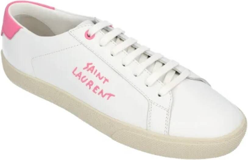 Saint Laurent Leather sneakers Pink Dames