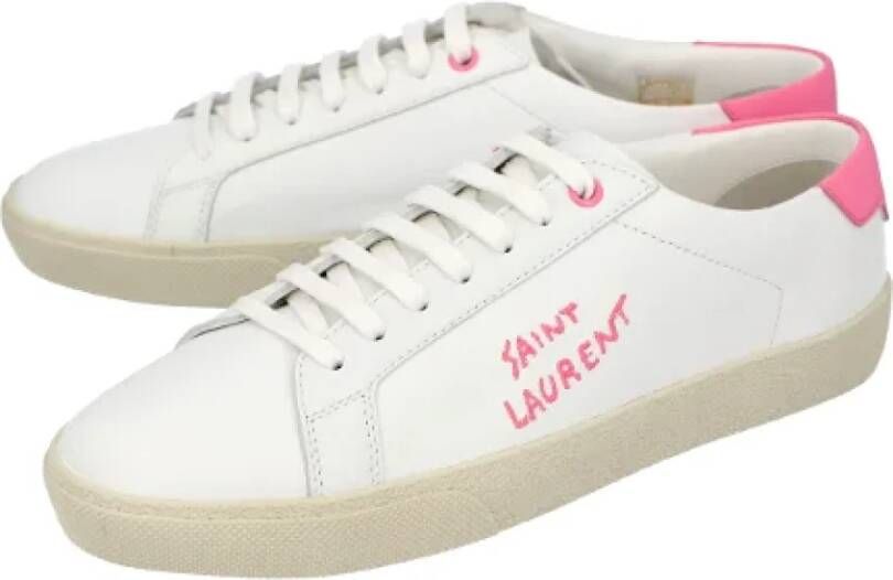 Saint Laurent Leather sneakers Pink Dames