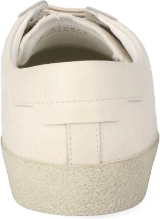 Saint Laurent Leather sneakers White Dames