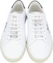 Saint Laurent Leather sneakers White Heren - Thumbnail 3