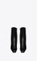 Saint Laurent Leren enkellaarzen met vierkante neus Black Dames - Thumbnail 2