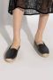 Saint Laurent Leren espadrilles Black Dames - Thumbnail 2