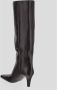 Saint Laurent Leren Jill Boot Brown Dames - Thumbnail 3