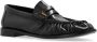 Saint Laurent Klassieke Zwarte Leren Loafers Black Dames - Thumbnail 8