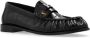 Saint Laurent Leren loafers Black Heren - Thumbnail 3