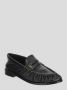 Saint Laurent Leren Penny Loafer Schoen Black Dames - Thumbnail 1