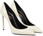 Saint Laurent Zoe 105 Leren Pumps White Dames - Thumbnail 2