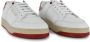 Saint Laurent Leren sneakers met geperforeerd detail White Dames - Thumbnail 2