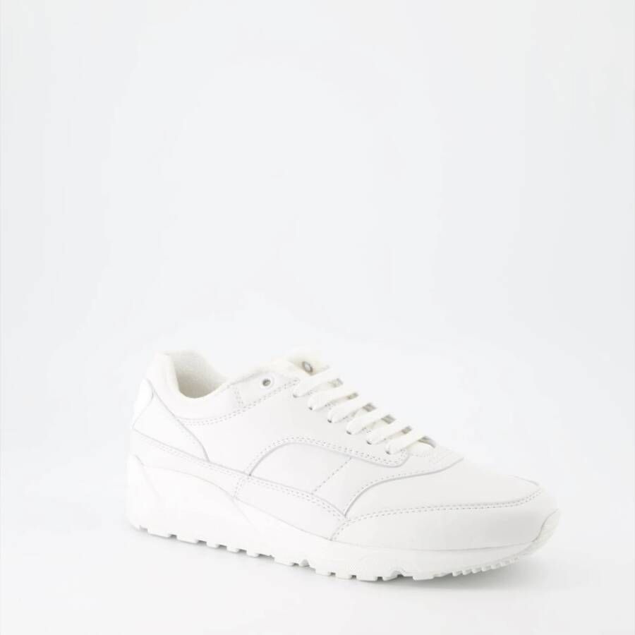 Saint Laurent Leren vetersneakers White Heren