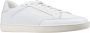 Saint Laurent Leren Vetersneakers White Heren - Thumbnail 2