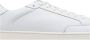 Saint Laurent Leren Vetersneakers White Heren - Thumbnail 5