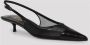 Saint Laurent Mesh Slingback Pumps Black Dames - Thumbnail 2